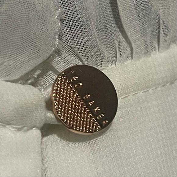 Ted Baker Deasil Thistle Long Sleeve Dress Size S - Picture 6 of 8